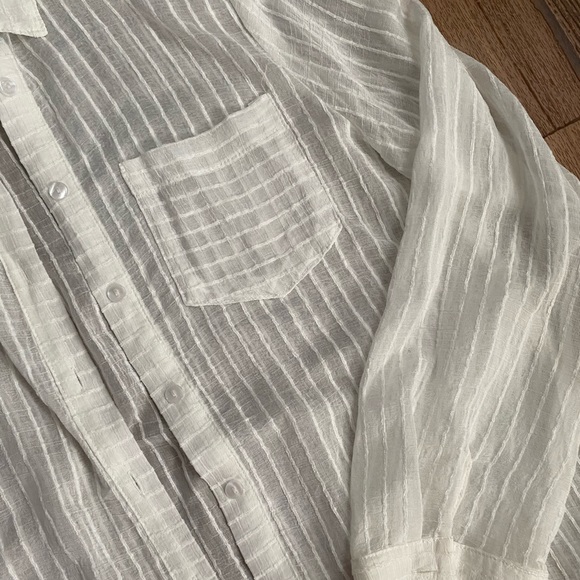 White Button Down shirt. - Picture 3 of 5